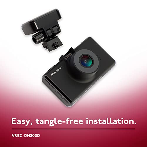 Pioneer VREC-DH300D 2-Channel Dual Recording 1440p WQHD (Wide Quad HD) Dash Camera System with 3” LCD Screen Pioneer VREC-DH300D 2-Channel Dual Recording 1440p WQHD (Wide Quad HD) Dash Camera System with 3” LCD Screen